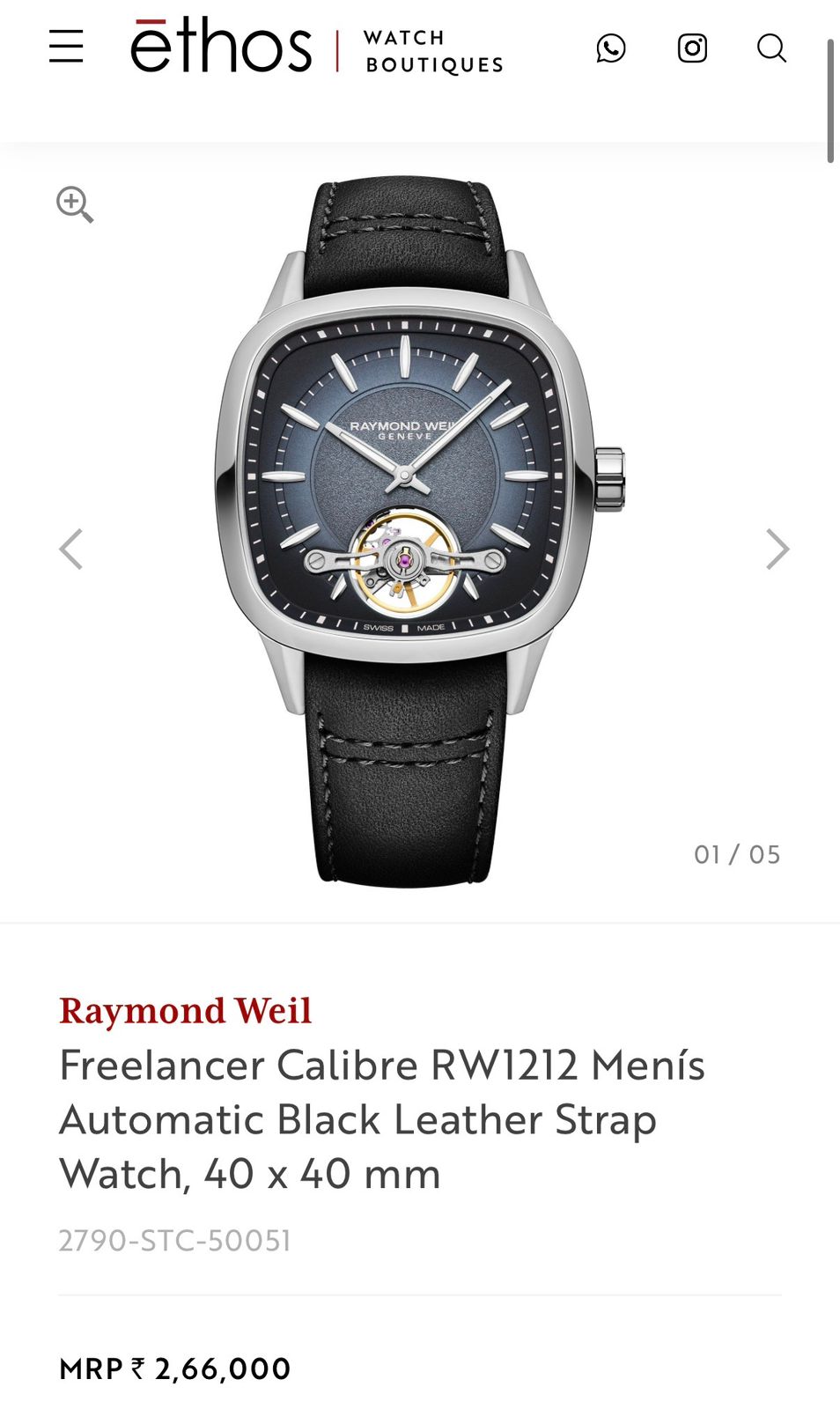 Raymond Weil - Automatic Japanese