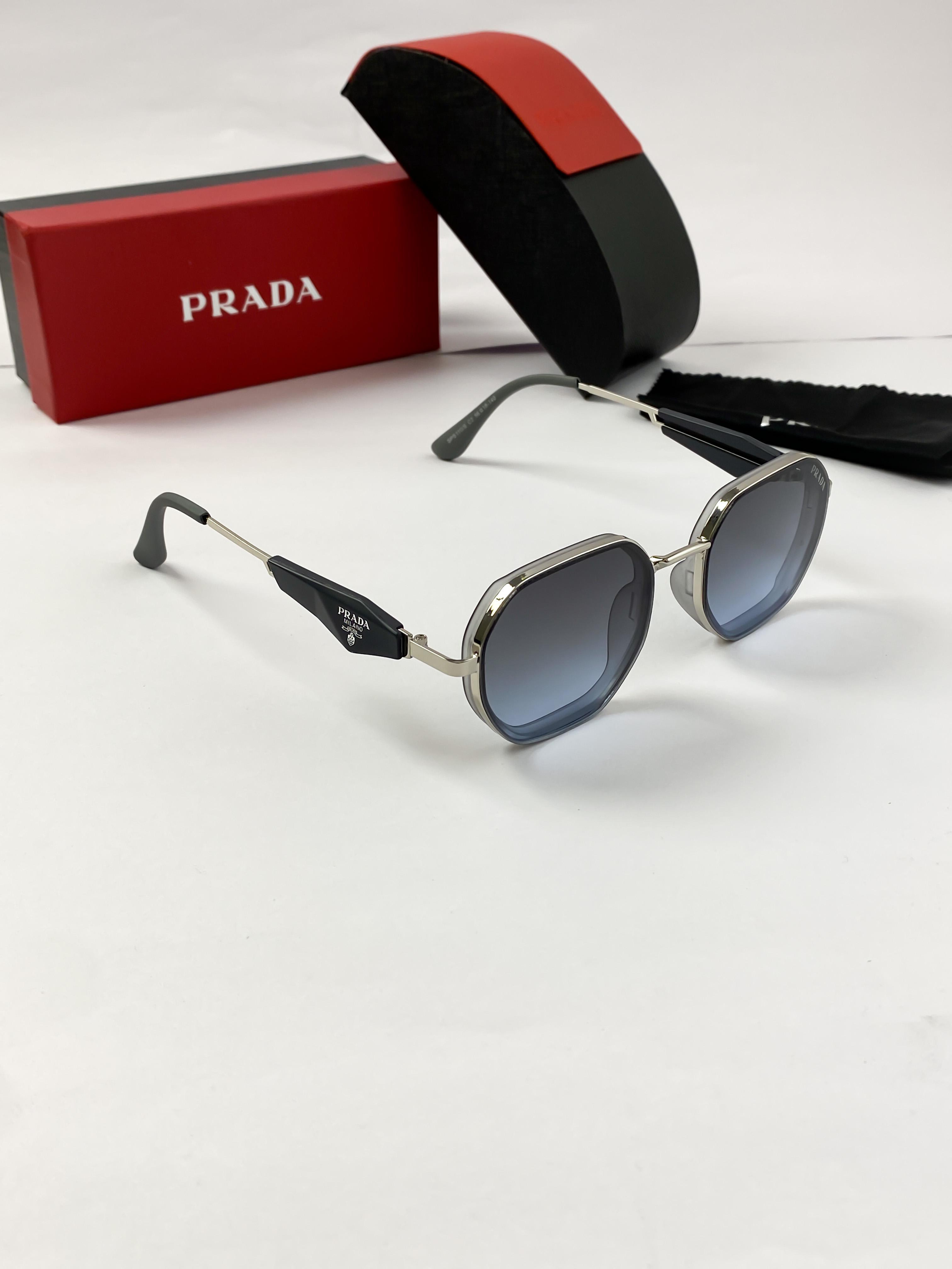 PRADA SILVER BLUE 110