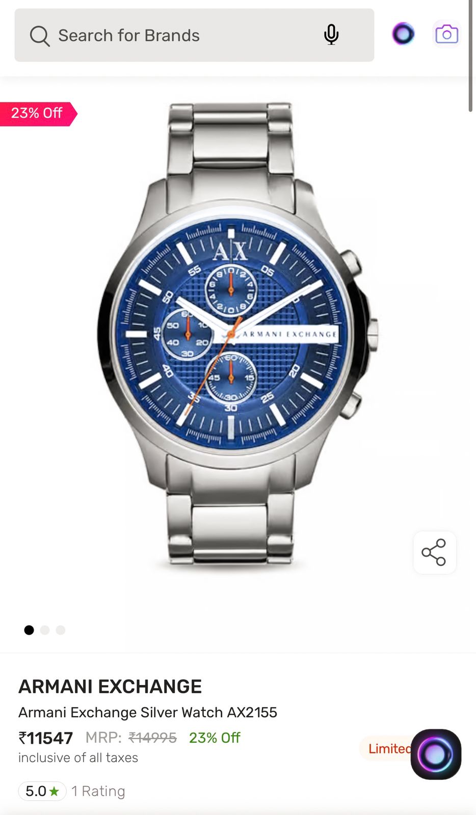 Armani Exchange For Men's