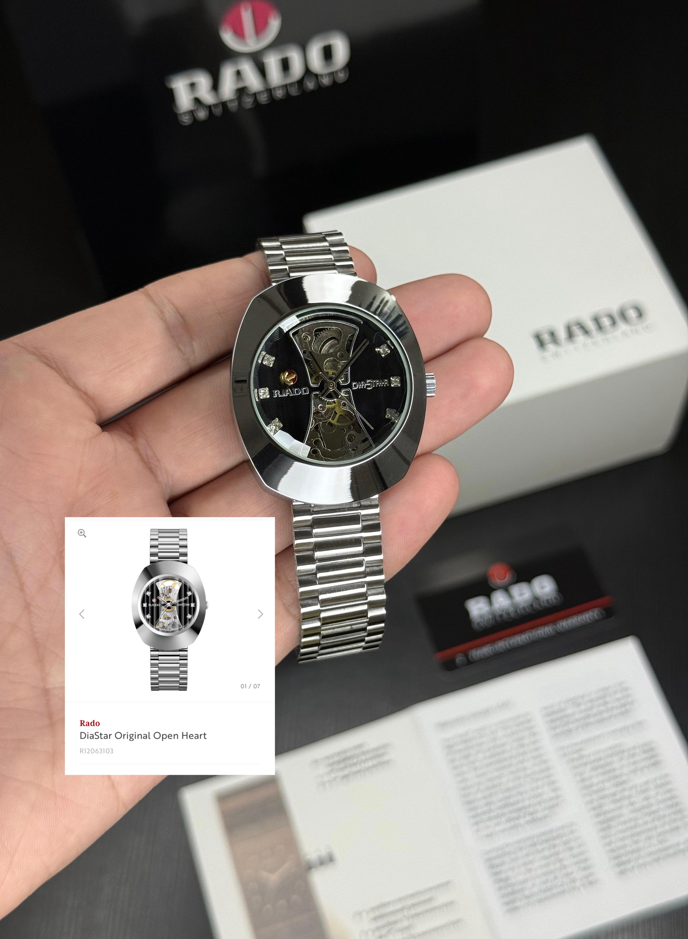 RADO DIASTAR AUTOMATIC OPEN HEART