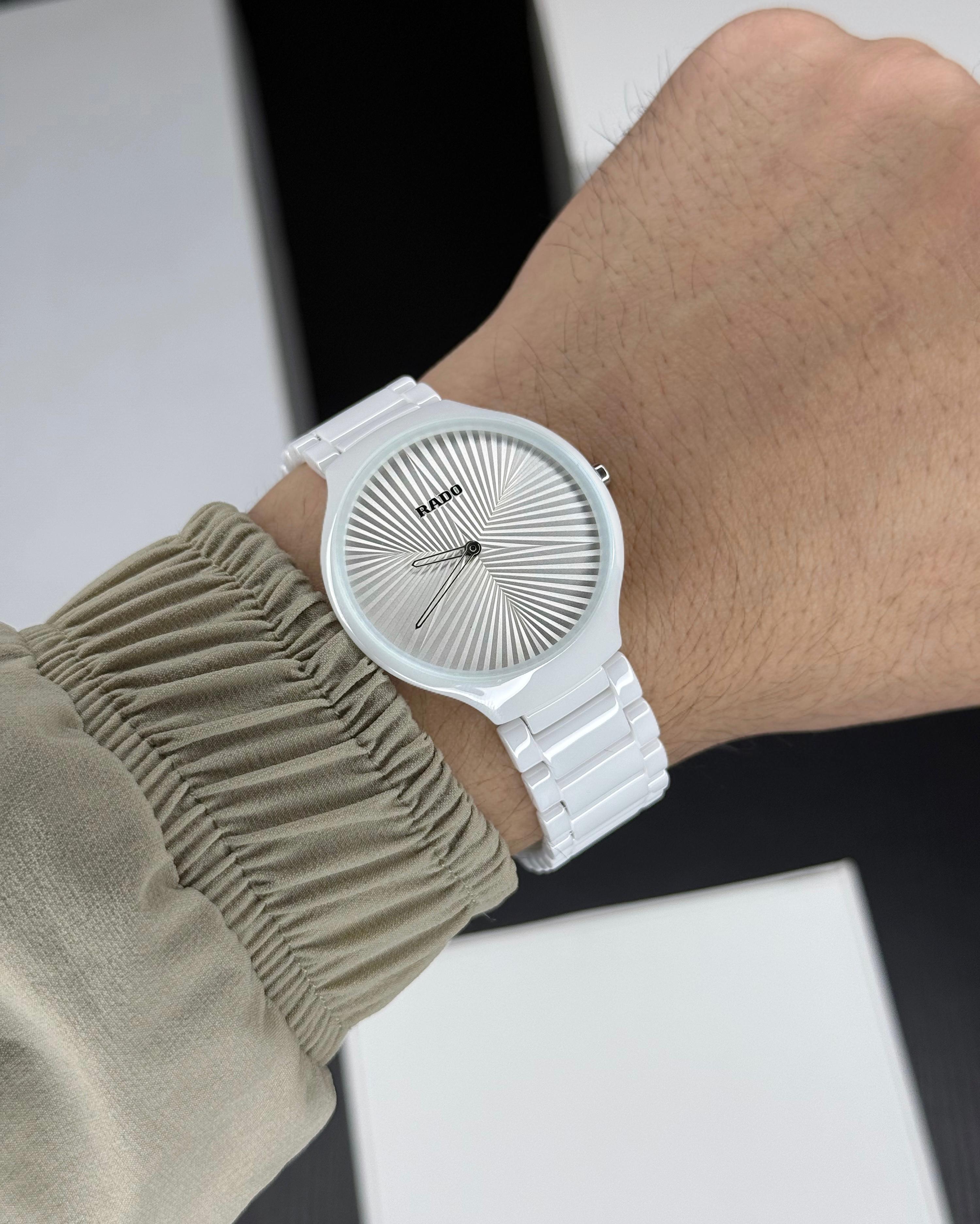 RADO TRUE ROUND FULL CERAMIC Men's