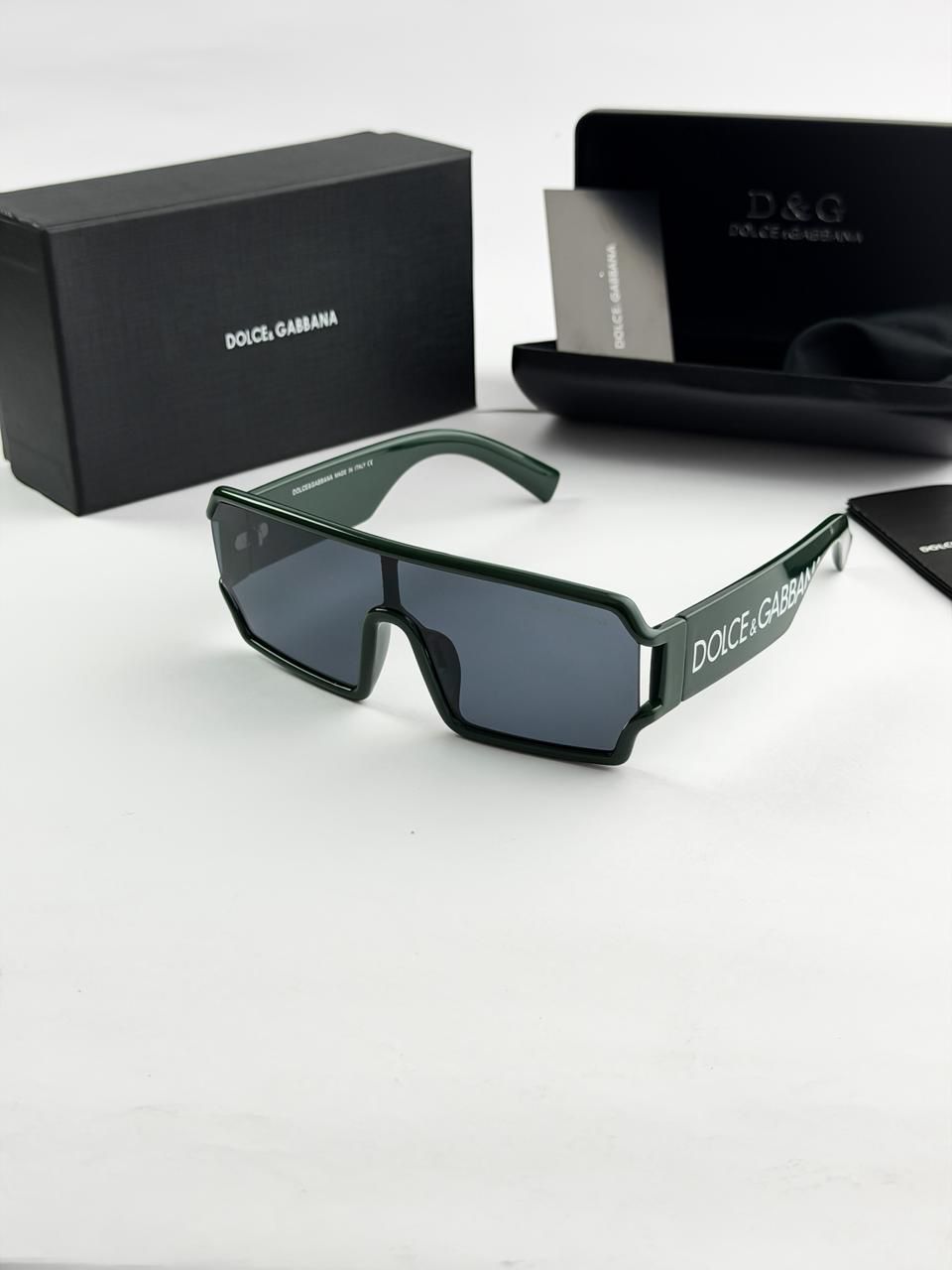 DOLCE & GABBANA GREEN BLACK