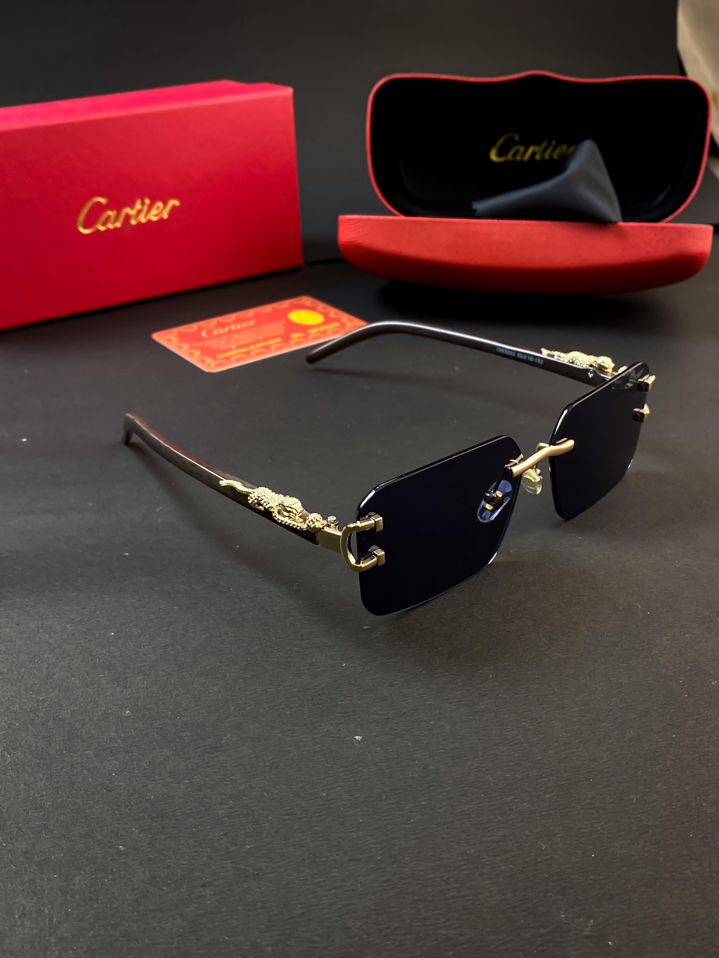 CARTIER GOLD BLACK