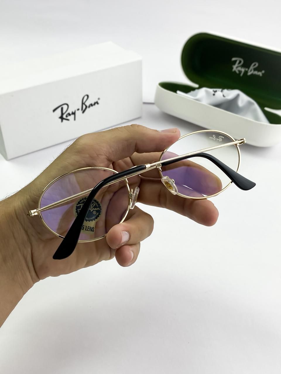 RAYBAN GOLD PLANO 2056