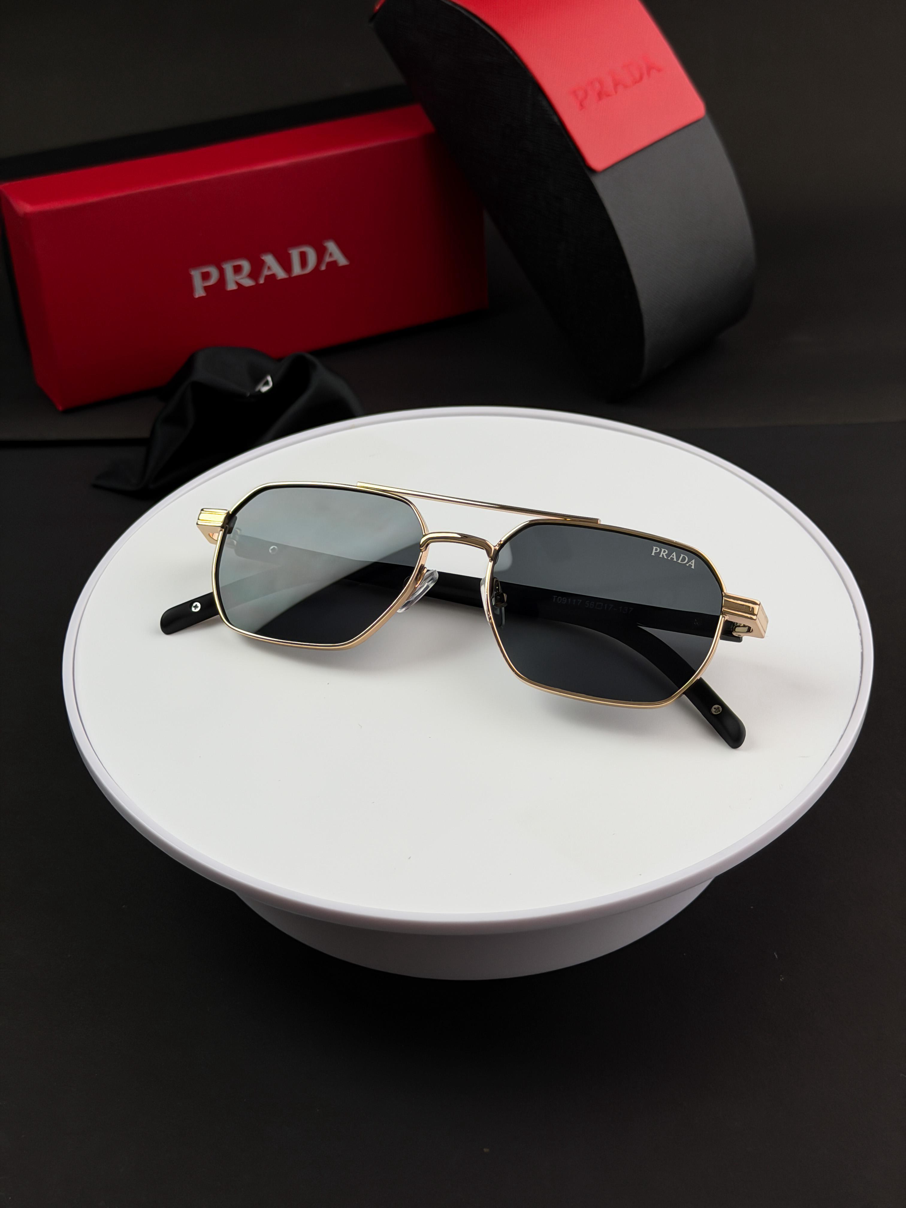 PRADA GOLD BLACK 9117