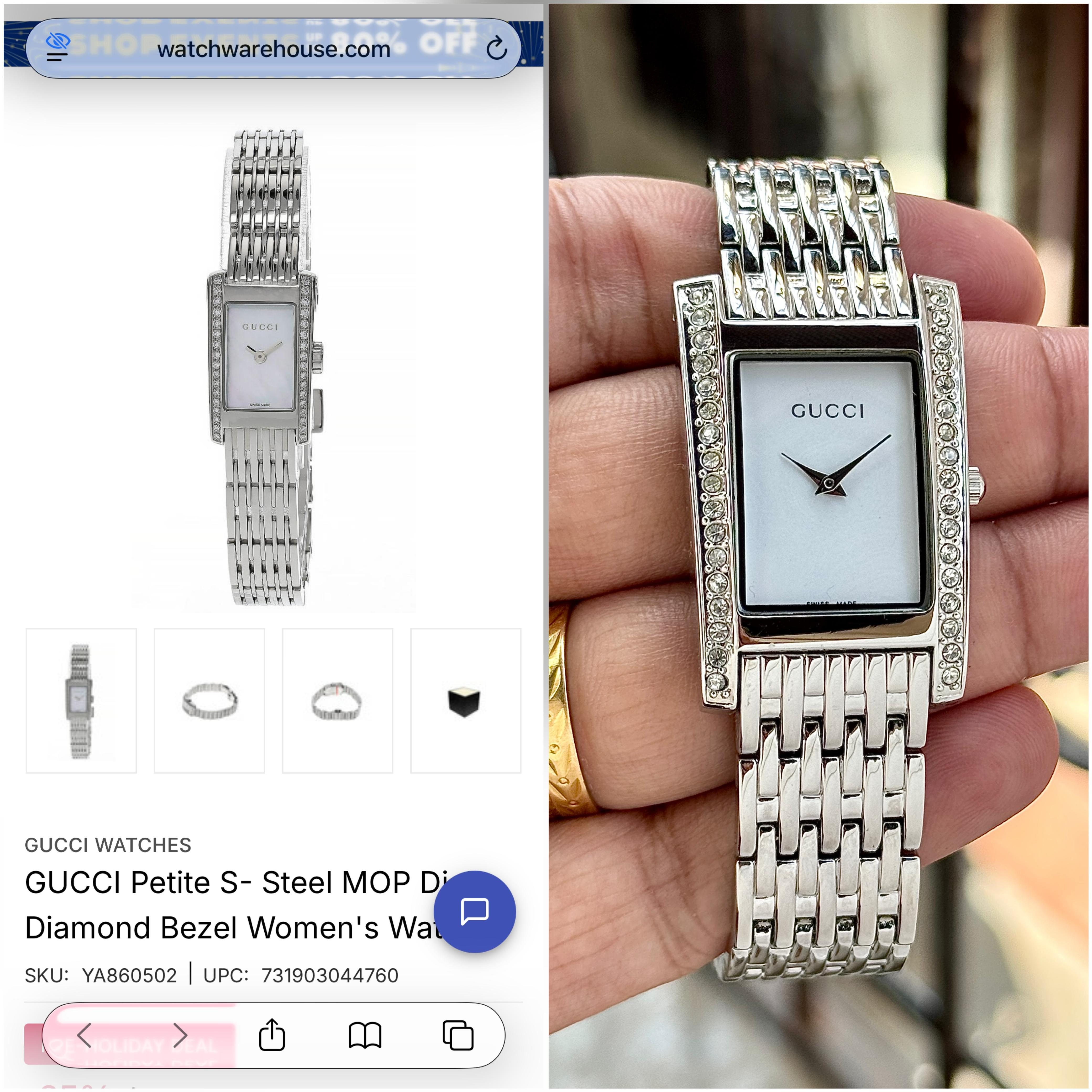 GUCCI YA860502 – TIMELESS LUXURY IN PURE ELEGANCE