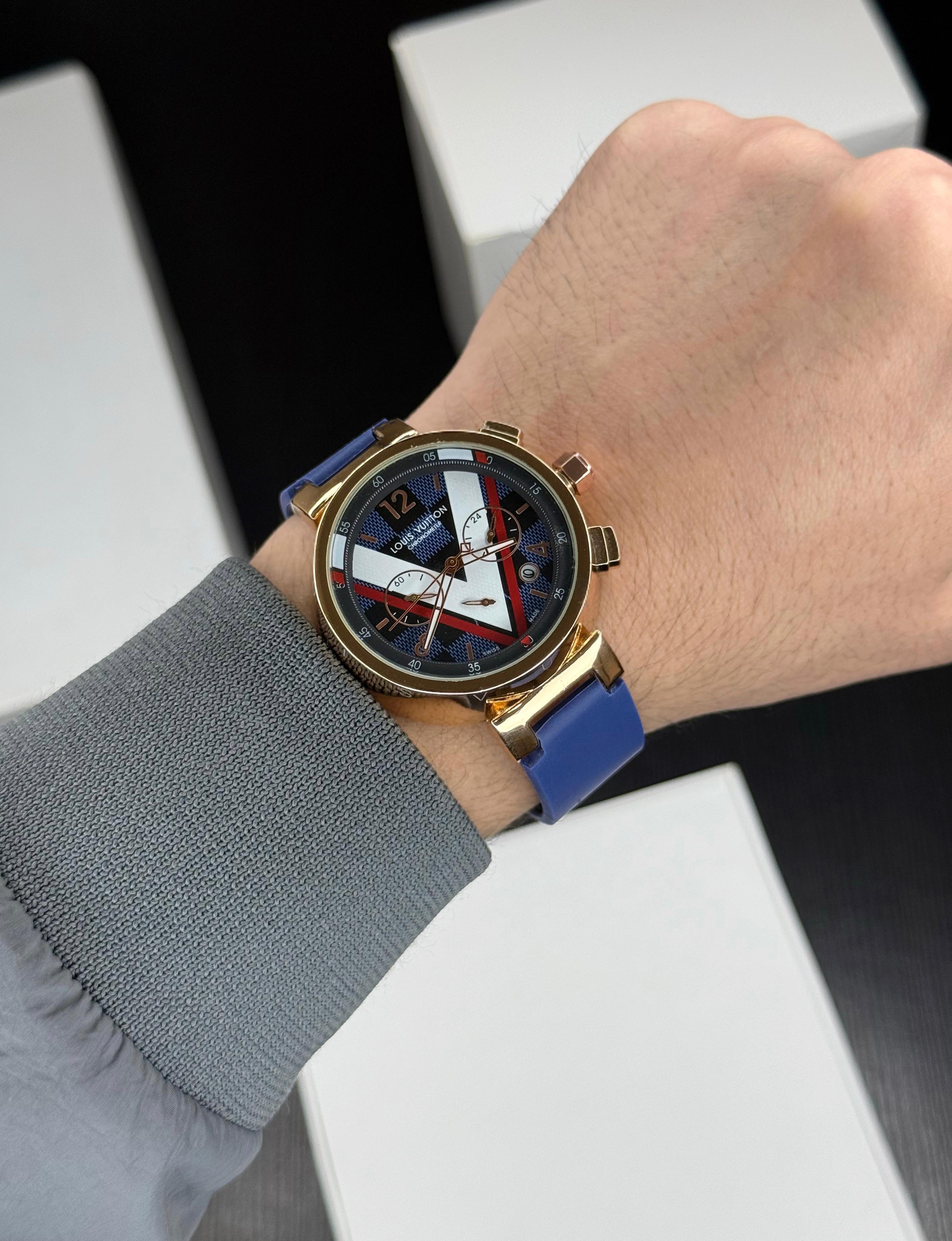 Louis Vuitton’s emblematic Tambour watch